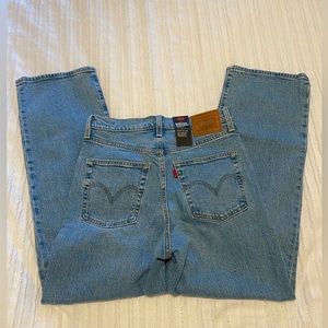 NWT! Levi’s Ribcage Straight Ankle Jeans